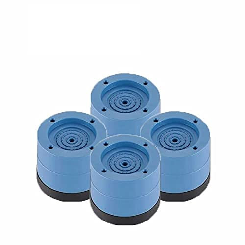 Waschmaschinen-Gummimatte 4 stücke Anti Vibration Füße Pads Gummi-Beine SlipStop Silent Skid Roiser Matte Für Waschmaschine Unterstützung Dämpfer Standzubehör (Color : Multicolor)