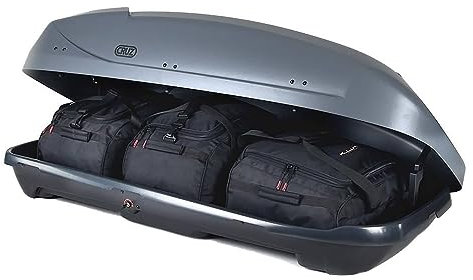 KJUST Coffre De Toit Sacs Set 3 pièces Compatible Avec CRUZ PADDOCK 400