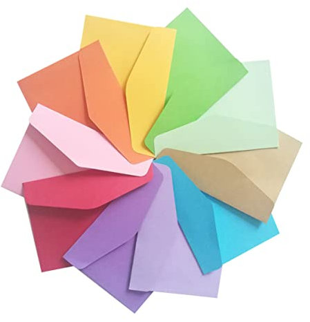 CAXUSD Hochzeitskarten 30St Antwortumschläge Mini-Papiertüten bunte Umschläge Adventskalender aus Holz geldumschläge umschlag Bankumschläge Umschläge für Karten Hochzeit Mitglied