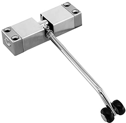 Cierrapuertas con malla Cierrapuertas automático Cierrapuertas automático hidráulico de aleación de aluminio for uso doméstico y comercial Cierrapuertas con resorte de montaje en jamba normal o brazo