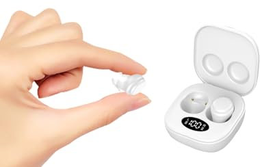 Mini in Ear Kopfhörer kabellos Bluetooth für sehr kleine Ohren unsichtbare Kinder Kopfhörer im Ohr wireless Sleep Headphones Earphones schnurlose drahtlose Ohrhörer Schlafkopfhörer Kinderkopfhörer