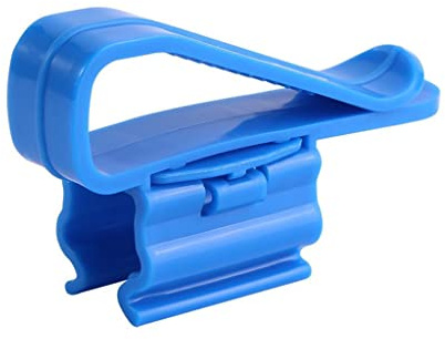 ZHENGCI Fish for Mounting Clip Water Pipe Hose Holder Multifunction Adjustable Clamp for 0.31-0.62 Diameters Hose