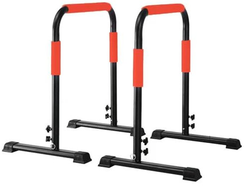 Dip-Station, strapazierfähig, höhenverstellbar, für Fitness, Workout, 500 kg, ultimative Dip-Station für Krafttraining und Muskelaufbau