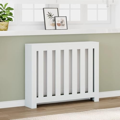 Générique Cache-radiateur Blanc 104x20x82 cm Bois d'ingénierie,Maison & Jardin,Accessoires pour appareils électroménagers,Accessoires pour radiateurs,Blanc,12.85 KG,852735