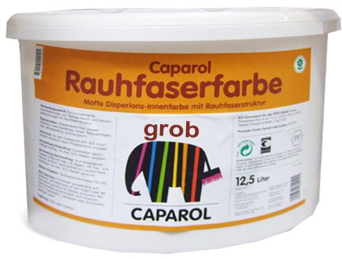 Caparol Rauhfaserfarbe grob 12,500 L