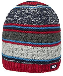 Döll Jungen Mütze Topfmütze Strick, Gr. 49, Rot (rio red 2170)