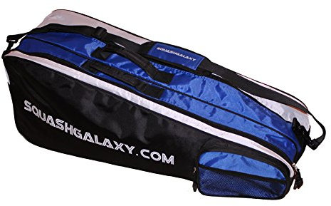 Deluxe 3 racquet squashväska (stort värde)