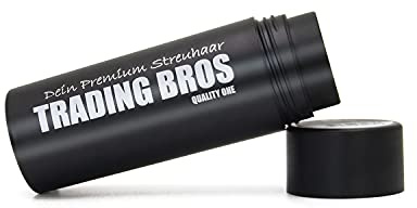 XXL Premium Streuhaar Schütthaar Haarverdichtung Trading Bros Magic Hair Fibers Mittelbraun 28g