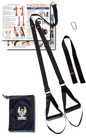 NOSSK TNT PRO Suspension Fitness Trainer (Black) - Proud to be a USA Company