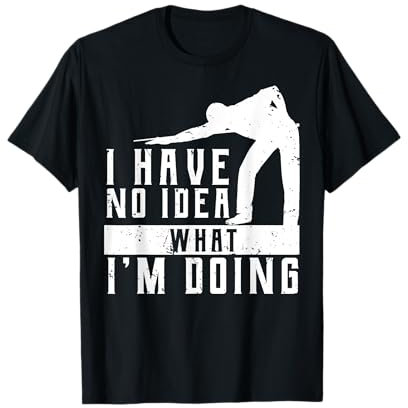 Billardgeschenk, Poolgeschenk, Bargeschenk, Snooker-Geschenk T-Shirt