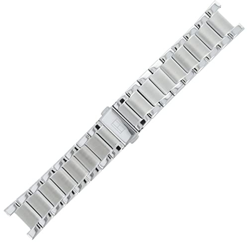 Tommy Hilfiger Uhrenarmband 22mm Metall Silber - 679001553