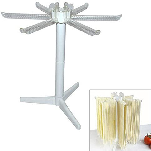 Étendoir à pâtes pour spaghetti, nouilles fraîches porte-vêtements, outil pour sécher la pâte domestique pour la cuisine (blanc)