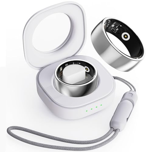 findtime Smart Ring Android iOS Blutdruckmessung Fitness Ring Aktivitätstracker Smartringe für Damen Herren Smartring Pulsmesser SpO2 Sleep Tracker IP68 Fitnessring Schrittzähler Kalorien