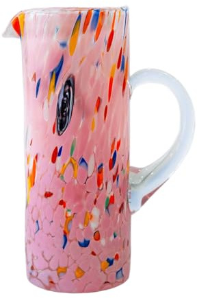 MurArt Brocca di Murano da 1000ml Collezione Tower in vetro soffiato a mano in lavorazione artigianale Made in Italy