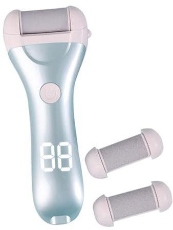 Healeved Smerigliatrice Elettrica per Piedi Ricaricabile 1200mah Rimozione Calli e Duroni Strumento Pedicure Professionale in Abs
