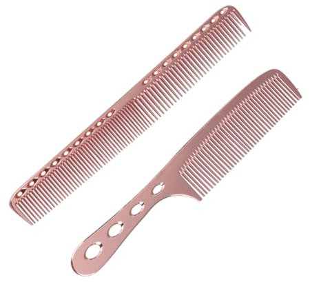 PACKOVE 2pezzi Pettine Spray Per in Acciaio Inossidabile Pettine Per Styling Dei Organizer Per Casa e Negozio Per e Accessori Per Parrucchieri