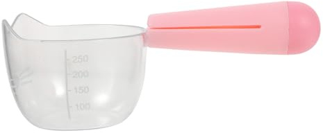 ARTSEWPLY Cuillère de Mesure pour Nourriture Chien Chat avec Clip de Cuillère Transparente à Graduation Précise Facile à Tenir et Nettoyer Outil Pratique pour Alimentation Animaux de