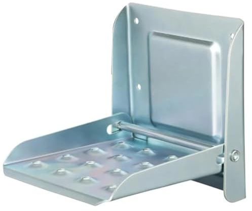 Fußpedal Auto Universal Autoleiter Klappbare Trittstufe für die Ladefläche, rutschfest, für LKW, Anhänger, Wohnmobile, Transporter, hinten, Fußstufe