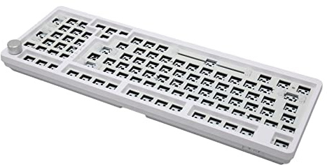 BONKZEBU Kit Tastiera Meccanica Modulare a 98 Tasti con Retroilluminazione RGB Personalizzabile per Giocatori e Impiegati