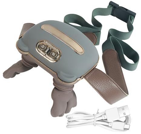 Lpoppcx Massageur Pour Le Dos - Main Électrique Simulée | avec Fonction Chauffante Intégrée - Appareil De Massage Portable Pour Hommes Et Femmes Dos Epaule Jambes Corps Soulagement
