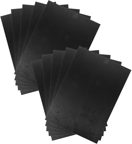 POPETPOP 10pcs Black Foam Boards 27x38cm, Sponge Craft and Scrapbooking Materials for Presentation, Art Display, and School Projects in Classroom Or Office Use