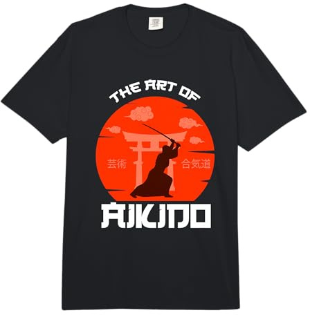 Aikido Suit Women - Aikido Comfort Colors Adult Heavyweight T-Shirt