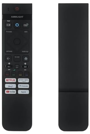 398GM10BEPHNE000SY Röstfjärrkontroll, Kompatibel For Philips, Kompatibel For Ambilight 55PUS8009/05 55PUS8009/12 OLED TV(IR(no voice))