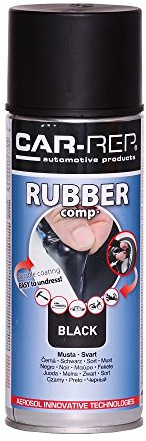 CAR-REP CR191210 Sprühfolie, Schwarz Matt, 400 ml