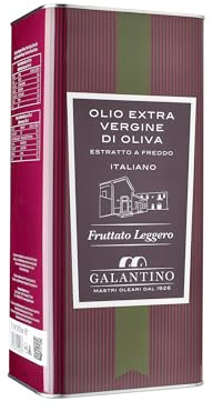 Olio Extra Vergine Di Oliva Fruttato Leggero Galantino 5lt
