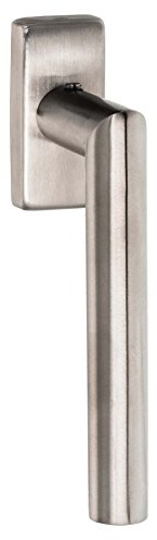 ck-türbeschläge Hochwertiger Fenstergriff eckig | V2A Edelstahl matt | Metallische Unterkonstruktion | Dreh-Kipp Funktion | New Orleans