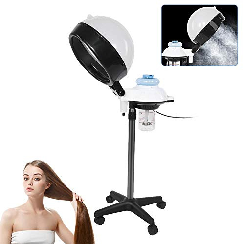 Salon Hair, 600W einstellbarer Timer Salon Rolling Steher Hooded Hair Coloring Perming Conditioner für lockiges Naturhaarbehandlung Barber Spa Tools