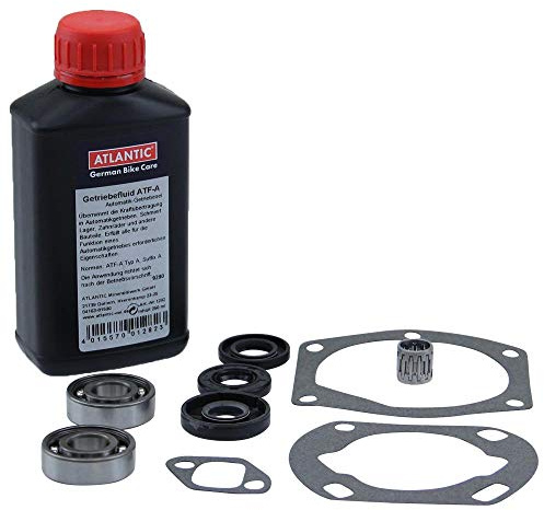 Dichtsatz Wellendichtring Lager Getriebeöl kompatibel mit Hercules M C P 1 2 3 Sachs 504/1 A B Automatik 1-Gang Motor