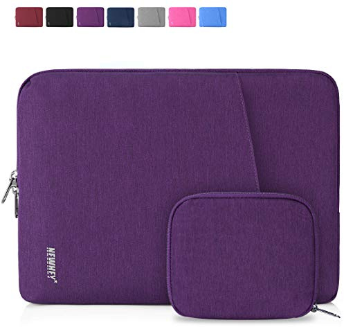 NEWHEY Laptophülle 14 Zoll Stoßfest Laptop Notebook Tasche Hülle Wasserdicht Schutzhülle Sleeve Case Kompatibel 14 mit Klein Fall Lila