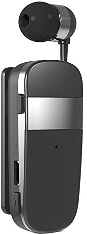 Asudaro Oreillette Bluetooth rétractable, oreillette mains libres Bluetooth réduction intelligente du bruit oreillette Bluetooth capable d'appeler, avec fonction d'alimentation d'affichage