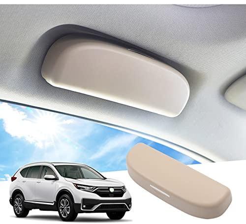 GAFAT 2017-2024 2025 Hondα HR-V CR-V Civic Accord Jazz Vezel Sonnenbrillenhalter Brillenetui Auto, HRV 2023 Organizer, HRV Zubehör (Beige)