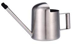 OUMIFA Gießkanne Einfacher Dicker Edelstahl Lange Spout Gießkanne, Geeignet for die Bewässerung von Gärten, Gemüsegärten und Grünpflanzen Pflanze Wasserkanne(500ml)