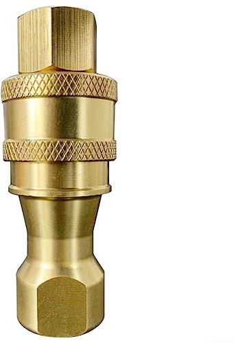 G3/4 Brass Hydraulic Quick Release Fitting for BSP Hydraulic Fitting Connector 1/8-3/4