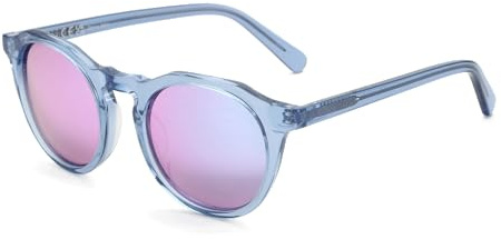 ZENOTTIC Lunettes de Soleil Rondes Polarisées Vintage pour Hommes Femmes Protection UV400