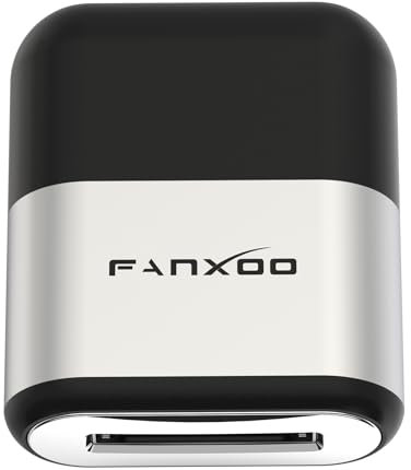 Fanxoo DockPro Wireless Adapter für Bose Sounddock iPod Docking 30 Pin 5.0 Adapter Kompatibel für iPhone iPod Dockingstation (Silber Schwarz)