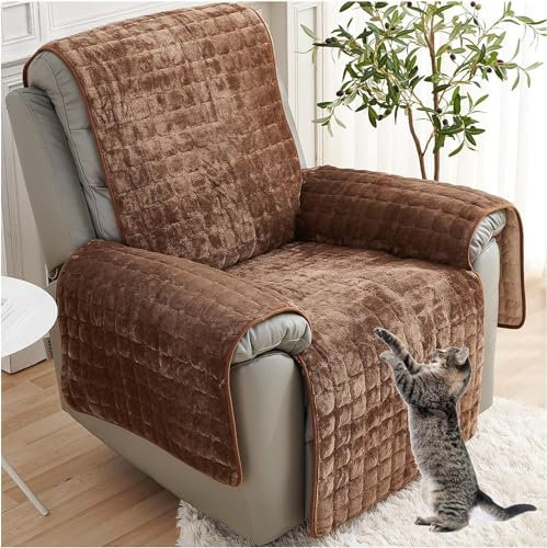 Sesselschoner für Relaxsessel Fernsehsessel, Sesselschoner mit Armlehne, Sesselüberwurf Sesselüberwürfe, Fernsehsessel Bezug, Schonbezug Sessel, Sesselschoner Rutschfest, Sesselauflage ( Color : Color
