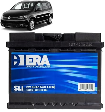 Batteria 60Ah per Volkswagen Touran 1.6 2.0 TDI gasolio 2010-2015