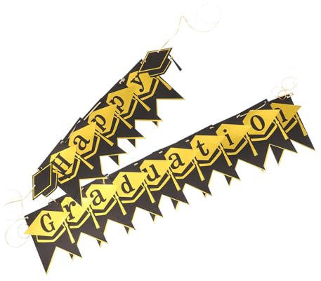 Lurrose 1satz Graduation Banner Für Abschlussfeiern Dekorativer Hintergrund Für Party Fotorequisiten Und Festlichkeiten Für Garten Und Innenräume Inklusive Bachelors Und