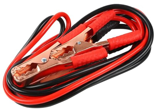 Câble de démarrage – Câble de démarrage de Batterie | Câble de Batterie 500 A pour Camion, câbles de démarrage pour Batterie de Voiture, câble de Batterie Automobile Robuste pour démarrage de