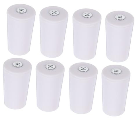 OUNONA Blocco per Tapparelle Avvolgibili Viti, Kit da 8 Pezzi in ABS Protezione Completa, Montaggio Preciso per Casa e Negozio