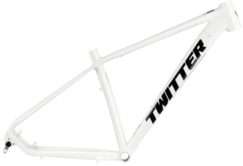 HIMALO Hardtail Mountain Bike Frame 27.5/29er Aluminum Alloy Disc Brake MTB Frame XC 15''/17''/19'' BOOST Frames Thru Axle 12 * 148mm Lightweight(White,17'')