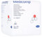 Hartmann Medicomp 4218252 Compresas de tela no tejida, no estériles, 4 capas, 10 cm x 10 cm, 100 unidades