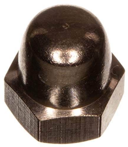 Mutter - Hutmutter M6-06-Cr (DIN 1587) - Messing verchromt