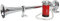 Rupse Trombe ad Aria per Auto, Trombe Camion 12V,Air Horn Clacson con Compressore 150 dB per Camion,Barca,Moto,Treno