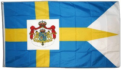 Digni Bandiera Svezia Reale - 90 x 150 cm Sticker Gratis