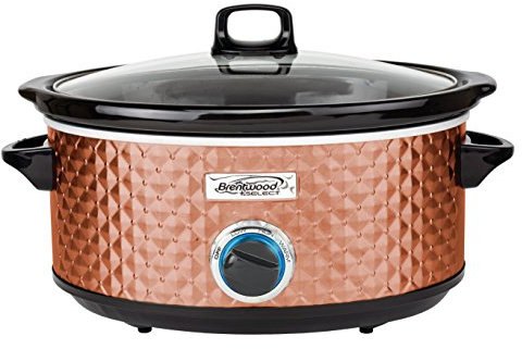 Brentwood SC-157C 270W 6.62L Nero, Rame pentola a cottura lenta
